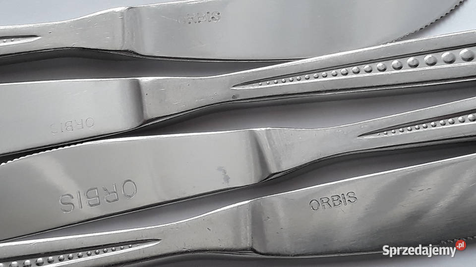 Noże KROPKI kropeczki Gerlach ORBIS śląskie Dąbrowa Górnicza