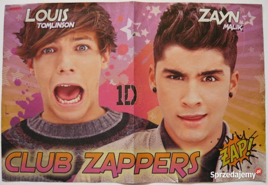 PLAKATY CLUB ZAPPERS 1D MALIK TOMLINSON Bydgoszcz