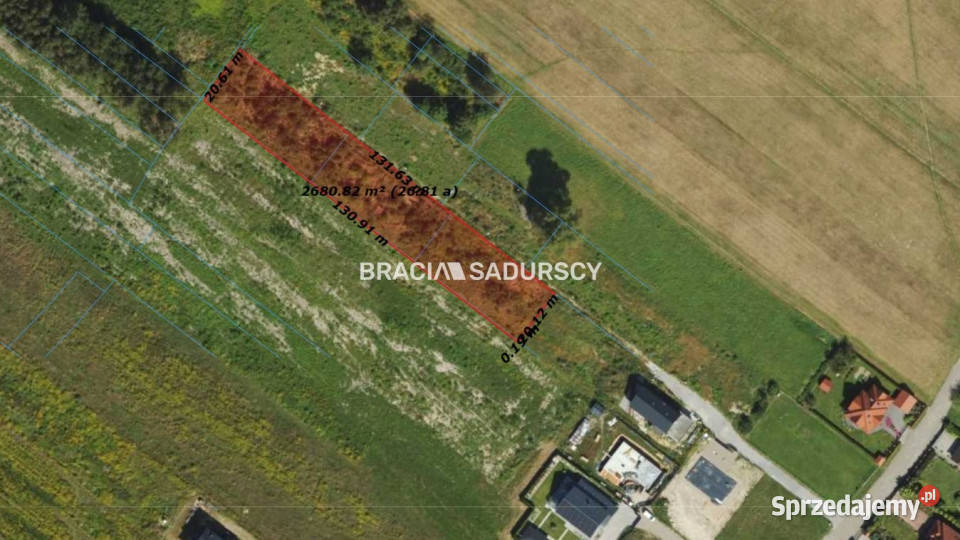sprzedaży gruntu Kraków Truszkowskiego 888