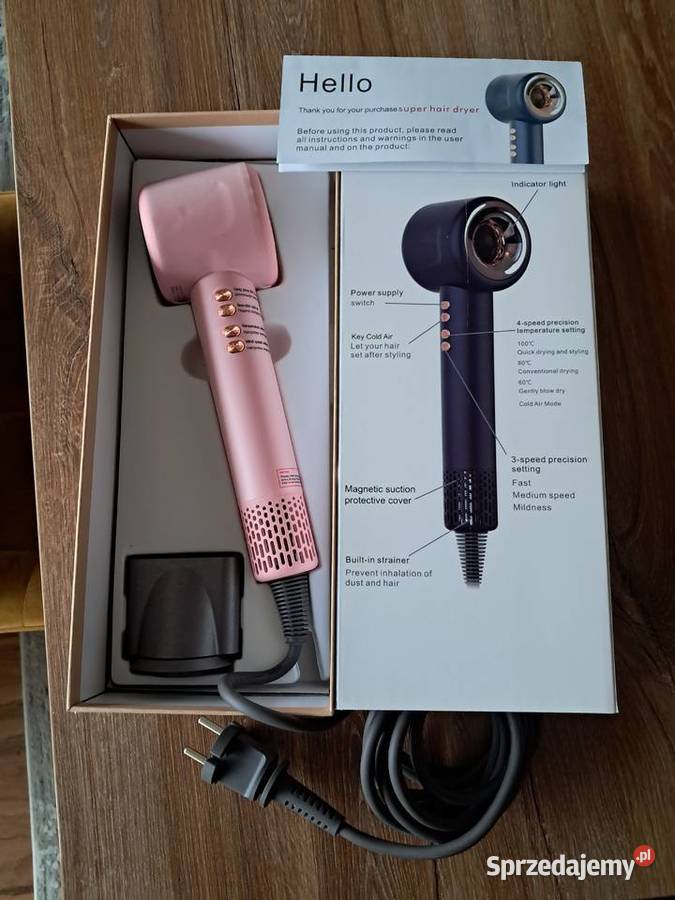 Nowa suszarka do włosów z jedną końcówką Sandomierz sprzedam