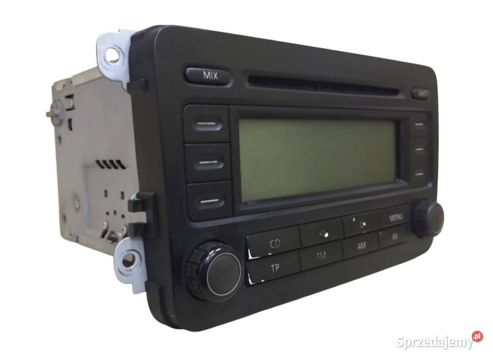 RADIO CD FABRYCZNE VW GOLF V 5 VW JETTA BEZ KODU Wyposażenie wnętrza Działoszyce