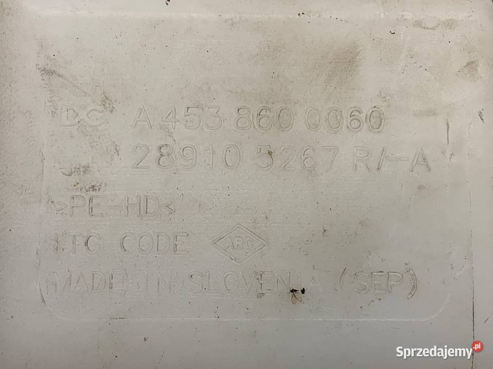 ZBIORNIK SPRYSKIWACZY RENAULT TWINGO III osobowe sprzedam