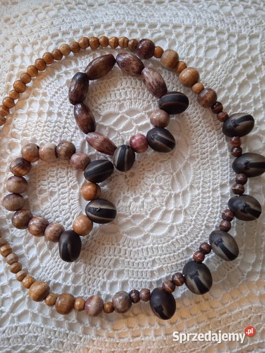 BRANSOLETY Z NASION DRZEW TAGUA BAWOLE OCZY Piła