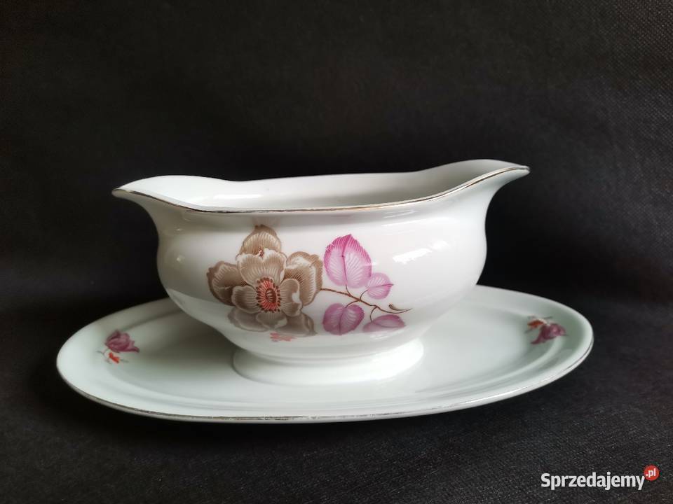 Stara przedwojenna sosjerka porcelana Giesche Katowice
