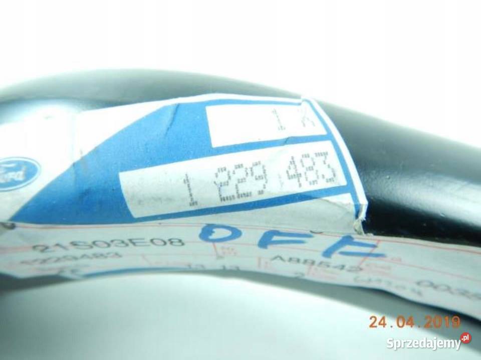 WĄŻ RURA INTERCOOLERA FORD FIESTA 9502 18 D