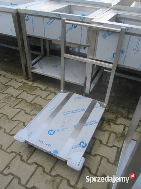 Wózek Platformowy Ze Stali Nierdzewnej Ostrów Wielkopolski sprzedam