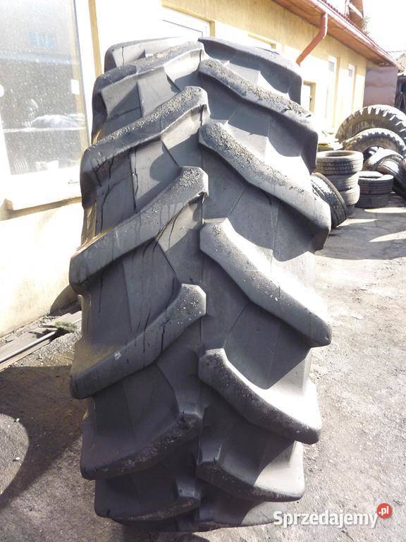 2x Opona używana rolnicza 58070R42 TRELLEBORG 42cale Zaścianki