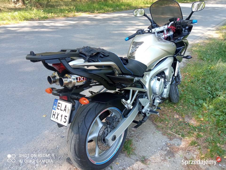 Zadbana Yamaha Fz6 Kufer IXIL Dodatki Yamaha Czarnocin