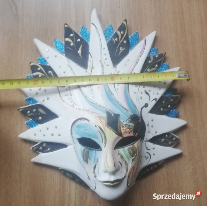 Porcelana maska na ścianę mazowieckie Warszawa sprzedam