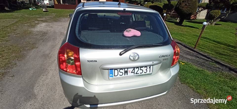2005 Toyota corolla 14 vvti dolnośląskie Świebodzice sprzedam