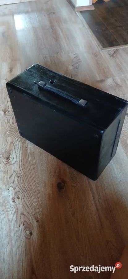 Stary Polski gramofon walizkowy na korbkę Kraków