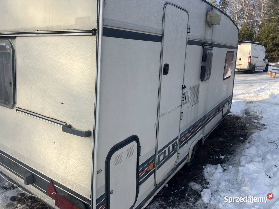 Przyczepa 89r zarejestrowana opłacona do remontu Huta Mazowszańska