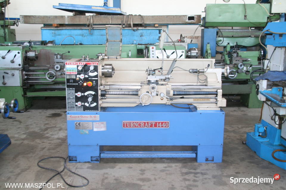 Tokarka uniwersalna TURNCRAFT 1440 x 1000 mm łódzkie Głowno