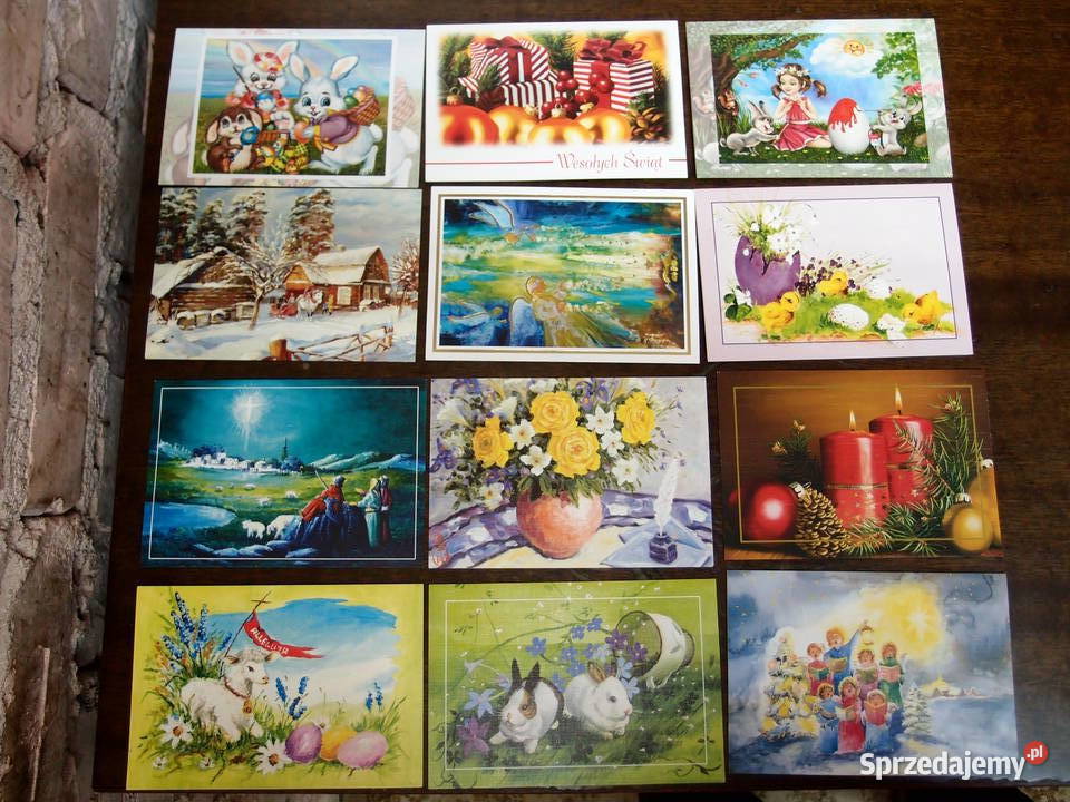 Pocztówki karty pocztowe Świąteczne i inne sprzedam
