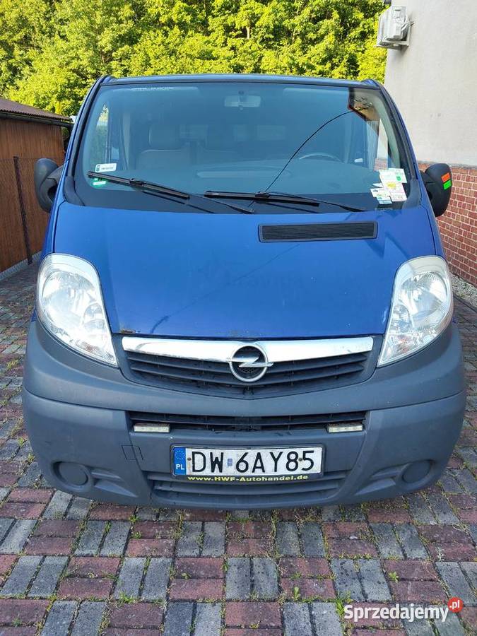Opel Vivaro 2008 20C DTI dolnośląskie Wrocław