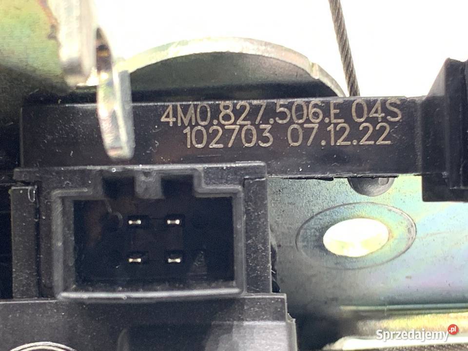 ZAMEK KLAPY TYŁ AUDI A7 C8 SportowyCoupe osobowe