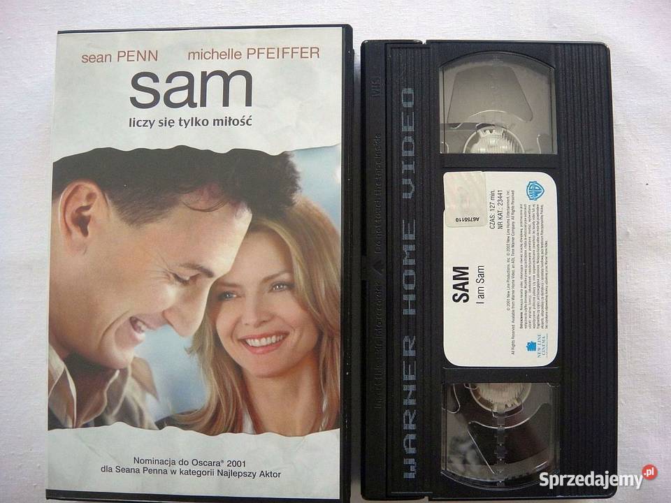 Sam I Am Sam kaseta video VHS unikat świętokrzyskie Kielce