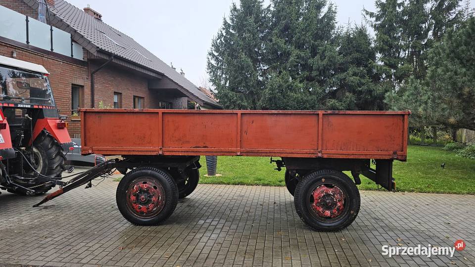 Przyczepa Sanok D 3 wywrotka wielkopolskie Jarocin