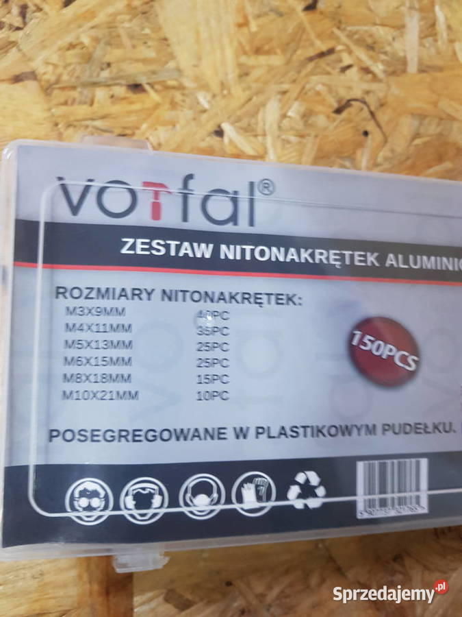 NITONAKRĘTKI ALUMINIOWE M3 M5 M6 M8 M10 150