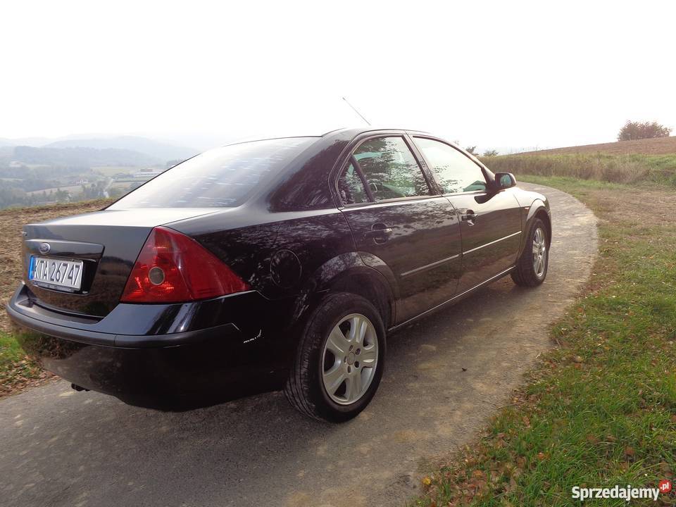 FORD MONDEO GHIA CZARNY JASNA BEŻOWA SKÓRA SEDAN ABS podkarpackie