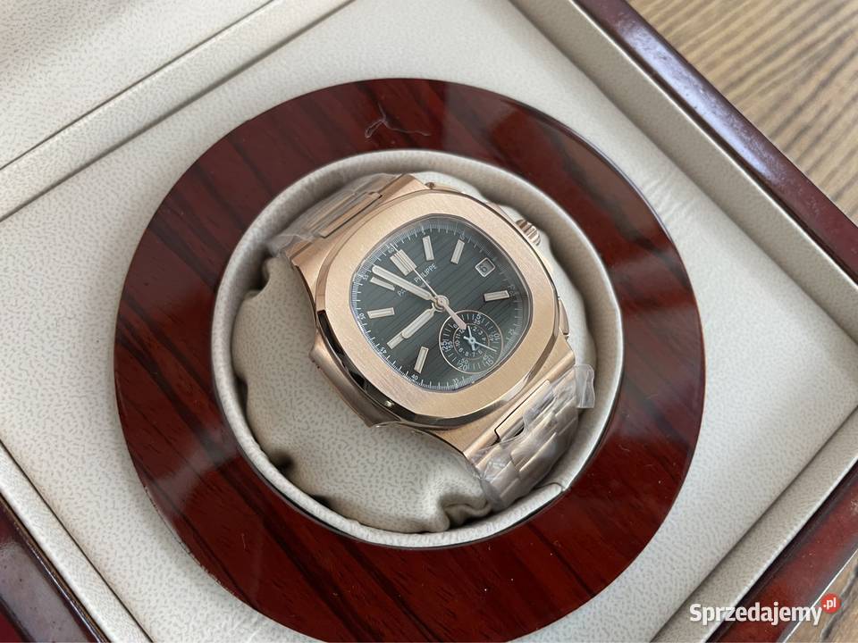 Patek Philippe piękny zegarek męski szafir Gdańsk