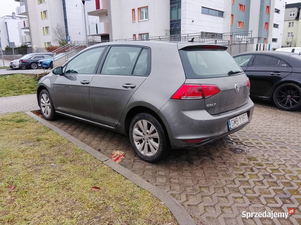 Volkswagen Golf VII automat TDI szary Myślibórz
