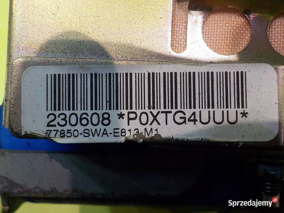 HONDA CRV III 22 ICTDI 08r 5D AIRBAG poduszka Suków sprzedam