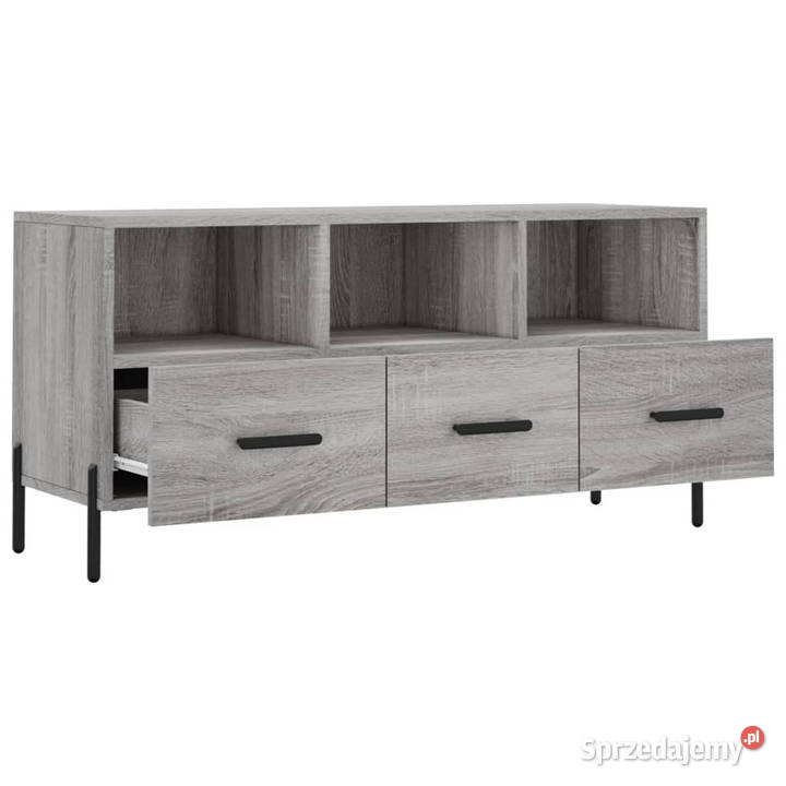 Szafka pod telewizor szary dąb sonoma 102x36x50 Meble Warszawa sprzedam