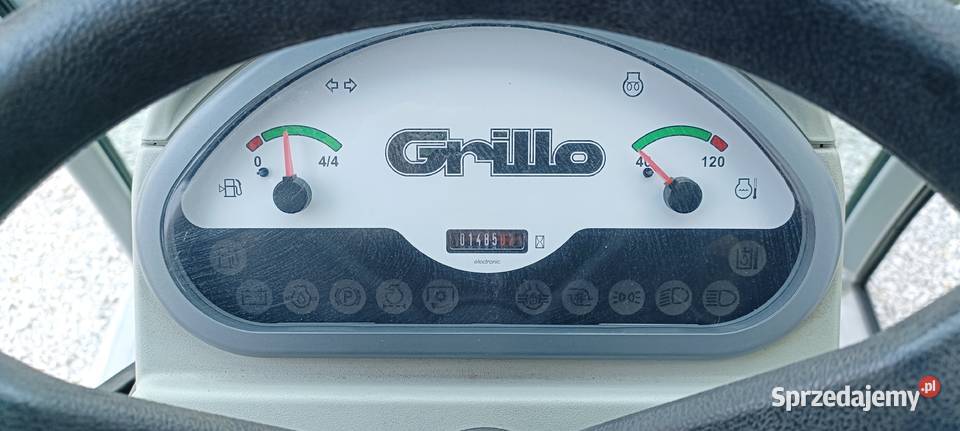 Traktorek kosiarka Grillo FD 2200 górny wysyp Gizałki