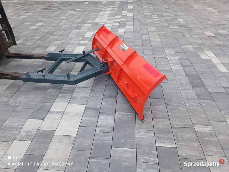 Pług Śnieżny do Wózka Widłowego 15m nieuszkodzony Rogi