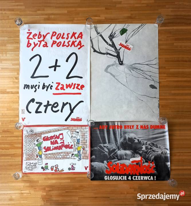 Plakaty Solidarność Sztuka Solidarności Wybory Warszawa