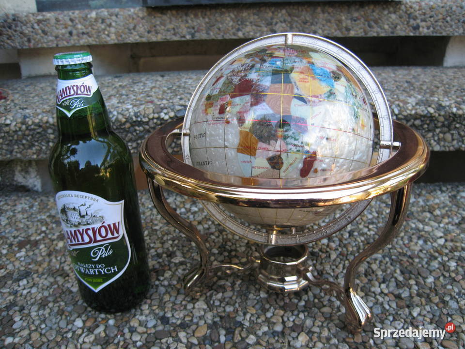 Globus z masy perłowej