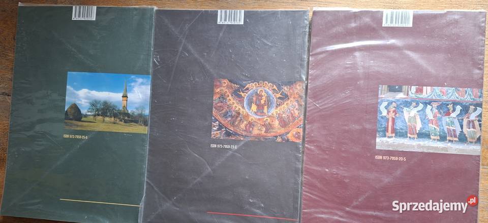 Monasteries and Churches of Romania 3 tomy małopolskie Kraków