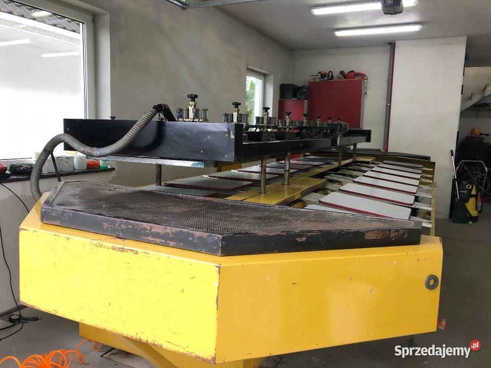 Maszyna do sitodruku Viprotech 8 kolorów