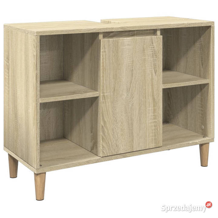 Szafka łazienkowa dąb sonoma 80x33x60 WM857131 mazowieckie Warszawa