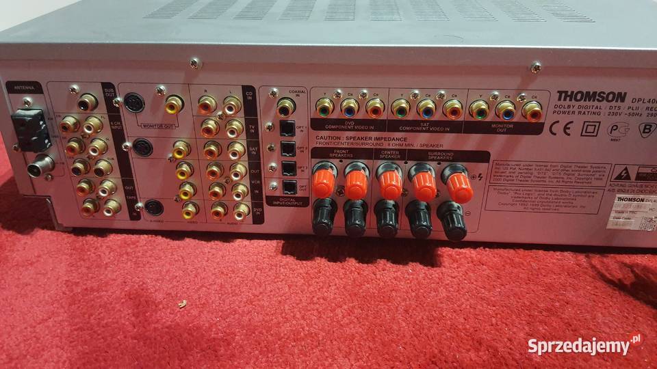 Amplituner wzmacniacz Thomson Scenium DPL 4000