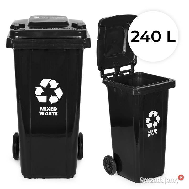 Kosz na śmieci 240L Pozostałe opolskie