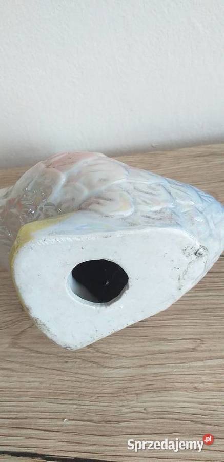 Ceramiczna kaczka prl Przedbórz