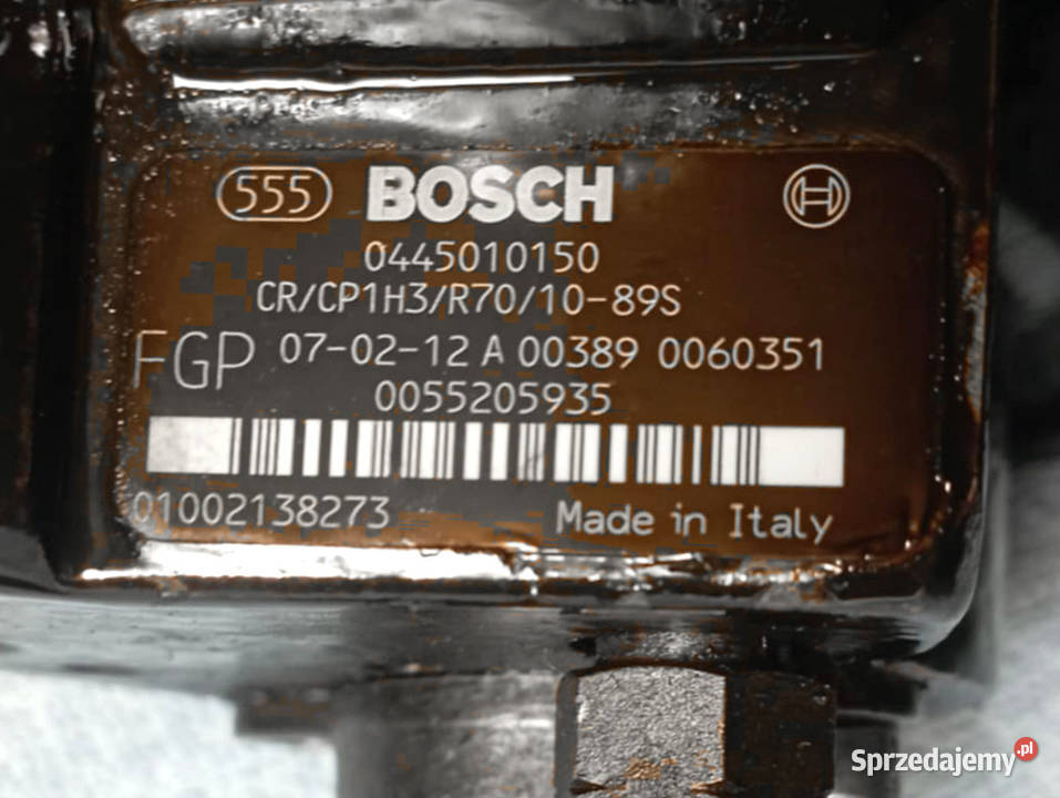 Oryginalna pompa wtryskowa Fiat Opel 19 Multijet Warszawa
