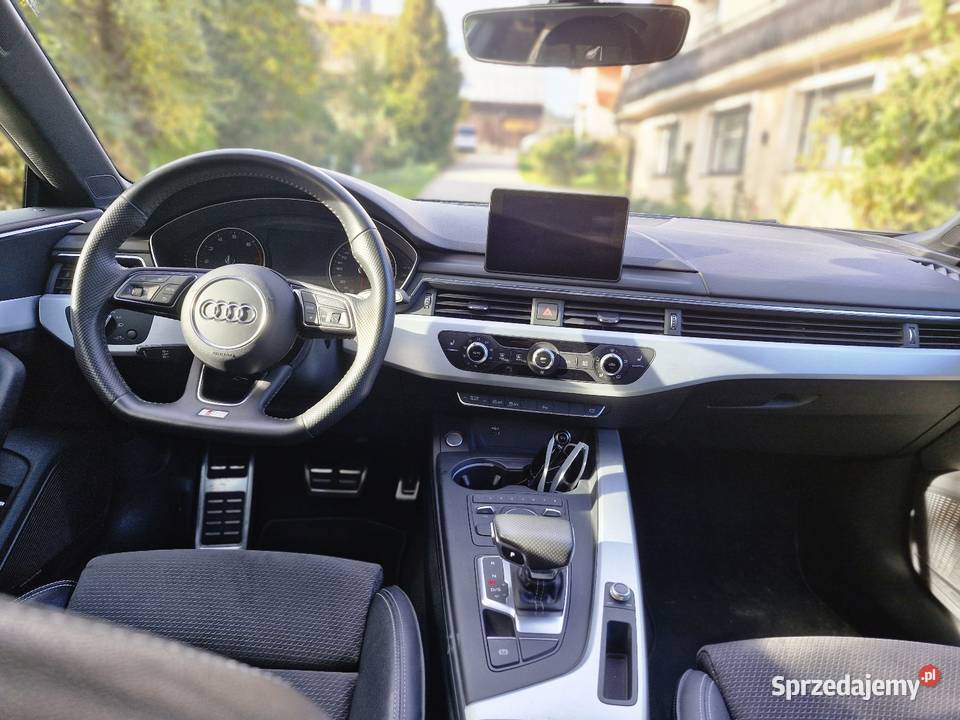 Audi a5 s line mild hybrid elektrycznie ustawiane fotele A5 Nowy Targ
