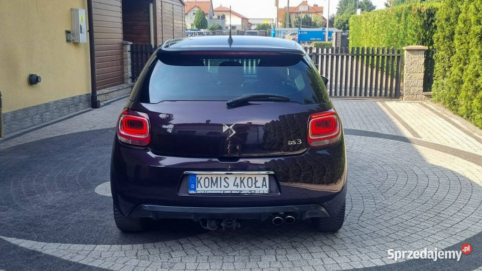 Citroen DS3 Led 16T 165 HIFI System Gwarancja kurtyny powietrzne mazowieckie Płońsk