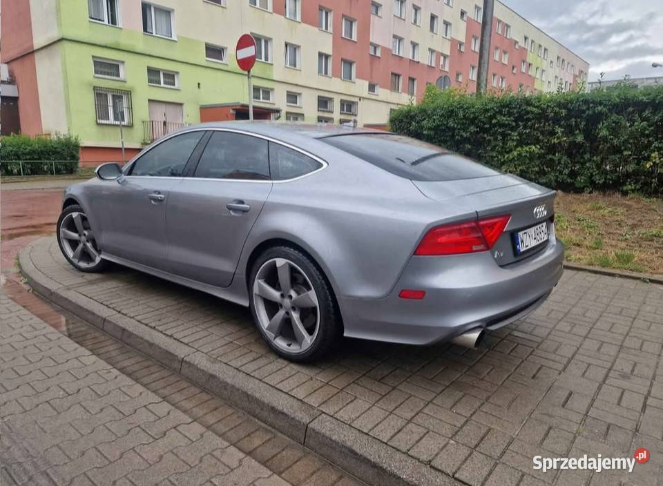 Audi A7 30TFSI V6 310 2013RSKÓRALEDXENONQUATTRO wspomaganie kierownicy Żyrardów
