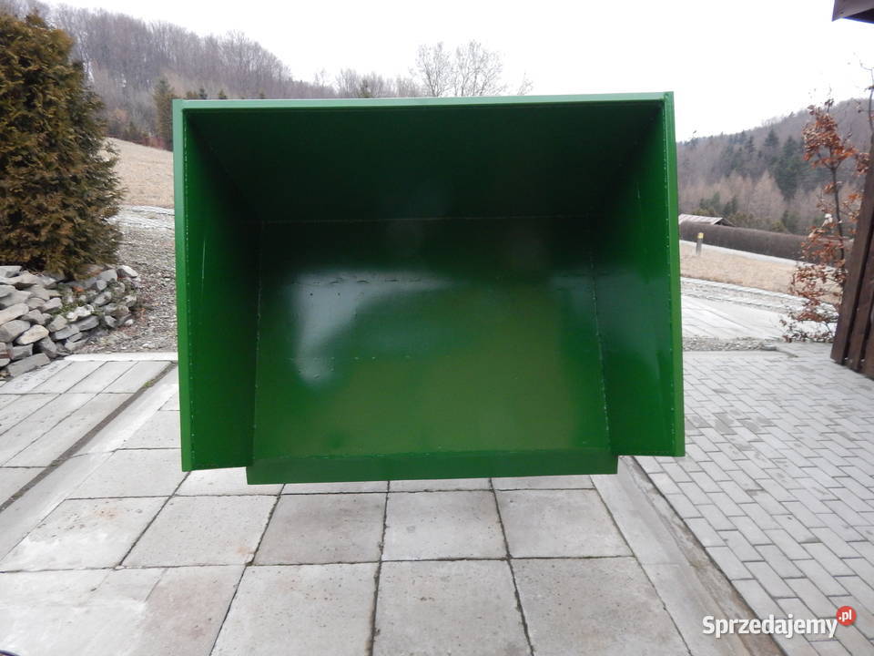 Skrzynia transportowa do traktora wywrot solidne