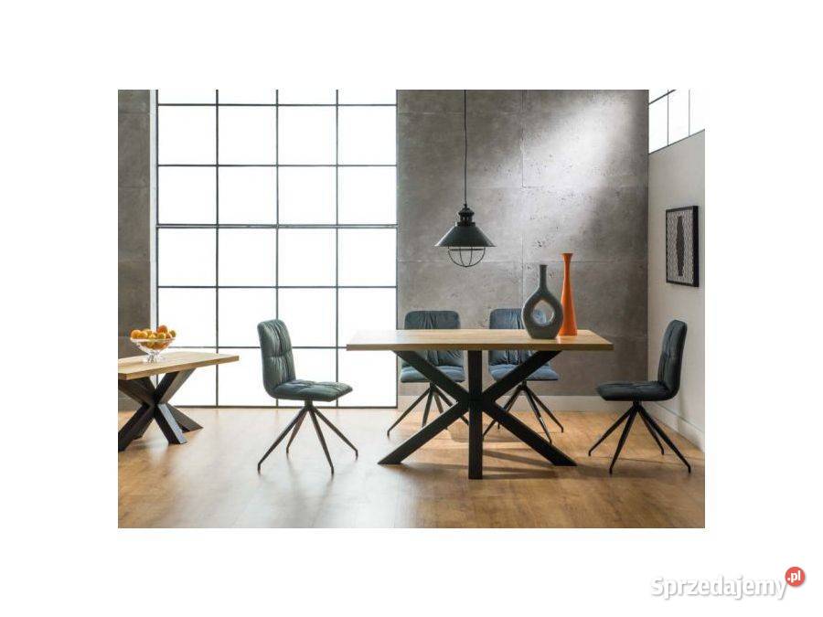 Stół Loftowy CROSS 1509080 6 krzeseł Loftowych podlaskie