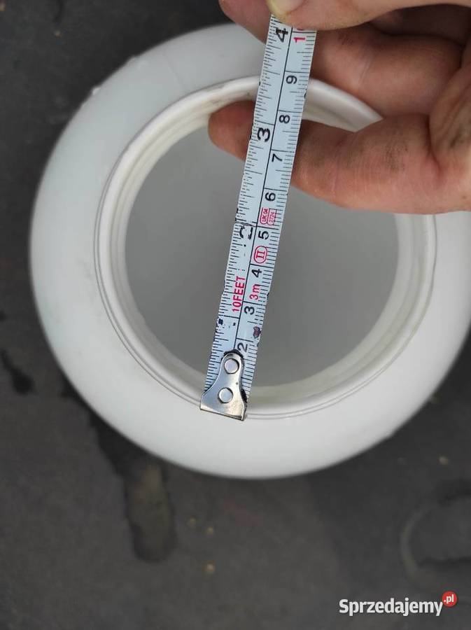 Klosz do lampy zewnętrznej biały mazowieckie Płock sprzedam