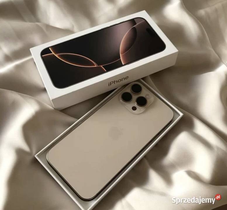 iPhone 16 pro gold 1t Warszawa