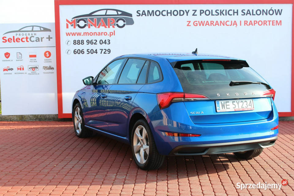 koda Scala STYLE Kolor Race Blue Salon Polska Włocławek sprzedam