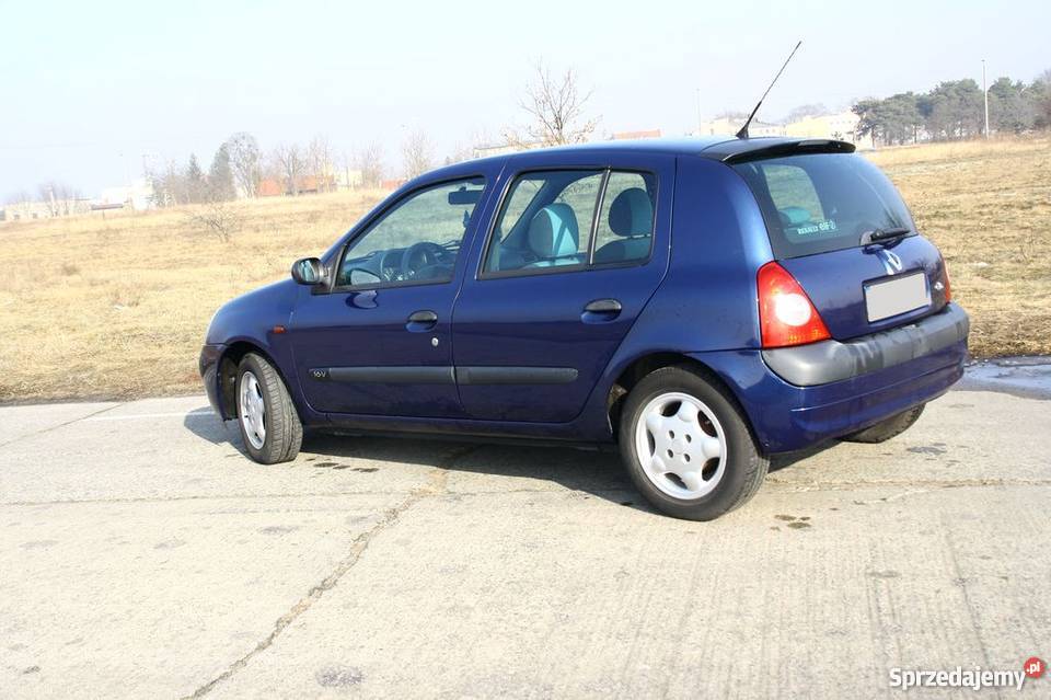 Renault Clio II Lift klimatyzacja wspomaganie granatowy Toruń sprzedam