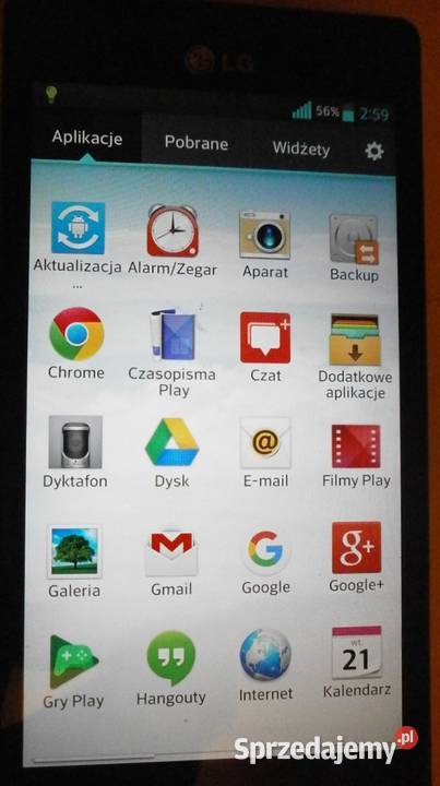 LG Swift P880 Optimus 4X HD Komplet Czarny LG Kraków