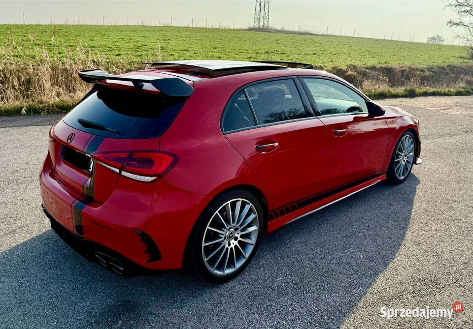 Mercedes Aklasa AMG salon virtual panorama full bluetooth Wasilków